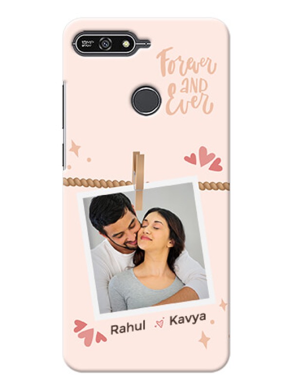 Custom Honor 7A Phone Back Covers: Forever and ever love Design