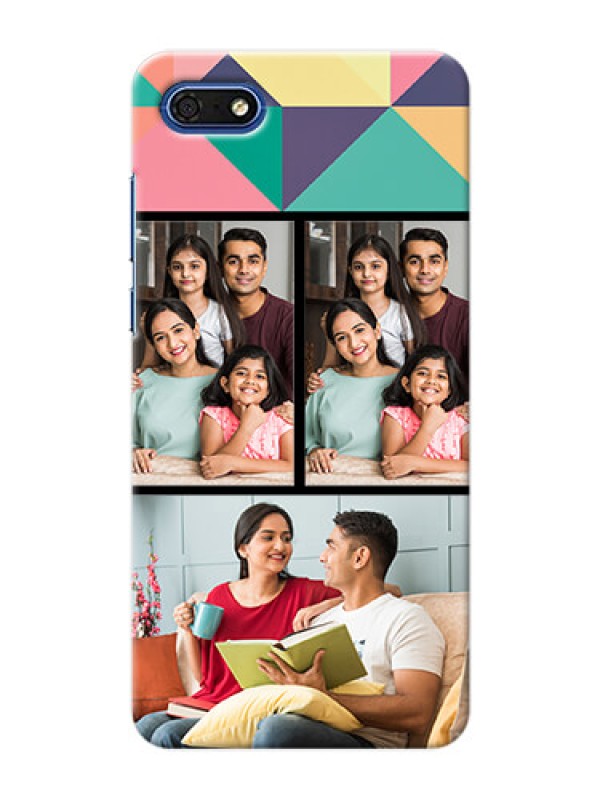 Custom Huawei Honor 7s personalised phone covers: Bulk Pic Upload Design