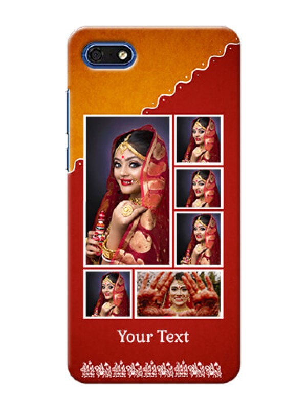 Custom Huawei Honor 7s customized phone cases: Wedding Pic Upload Design