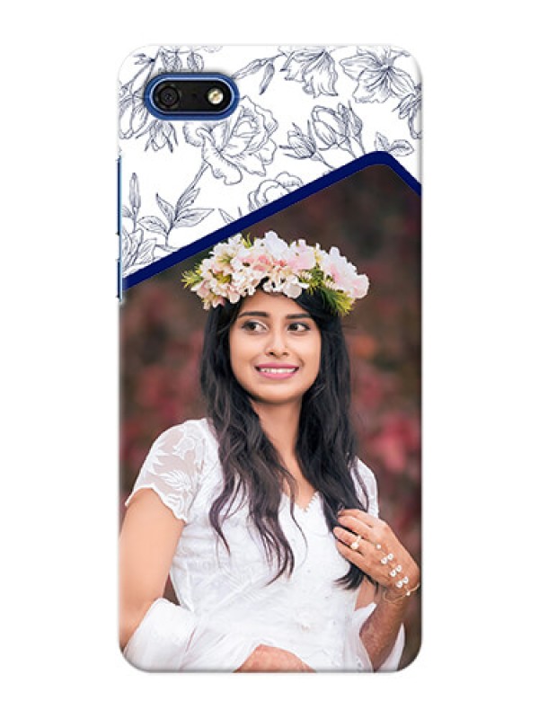 Custom Huawei Honor 7s Phone Cases: Premium Floral Design