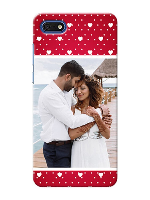 Custom Huawei Honor 7s custom back covers: Hearts Mobile Case Design