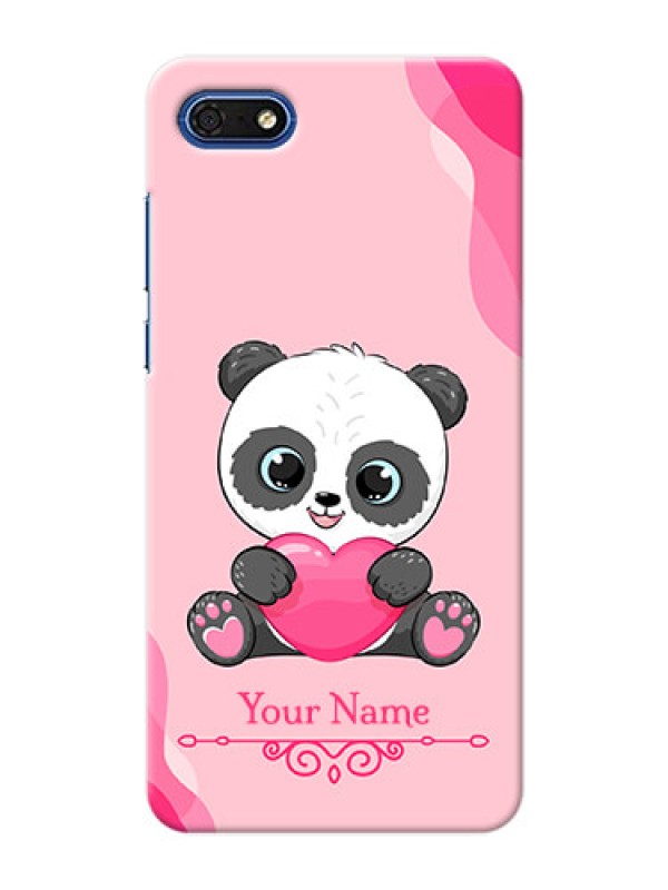 Custom Honor 7s Mobile Back Covers: Cute Panda Design