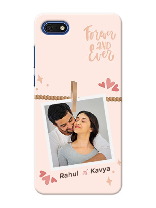 Custom Honor 7s Phone Back Covers: Forever and ever love Design