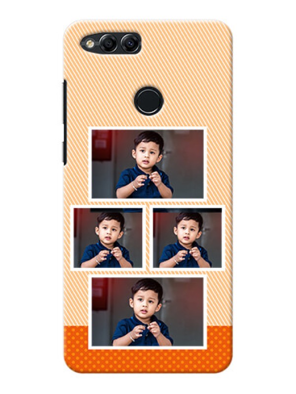 Custom Huawei Honor 7x Bulk Photos Upload Mobile Case  Design