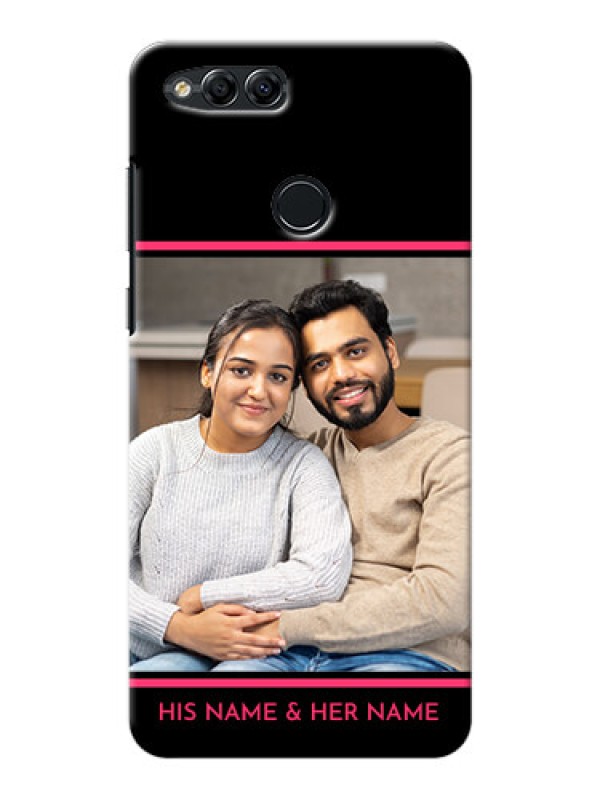 Custom Huawei Honor 7x Photo With Text Mobile Case Design