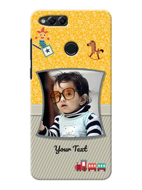 Custom Huawei Honor 7x Baby Picture Upload Mobile Cover Design