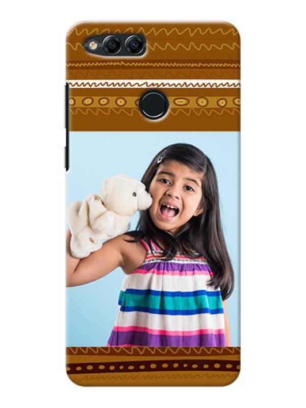 Custom Huawei Honor 7x Friends Picture Upload Mobile Cover Design