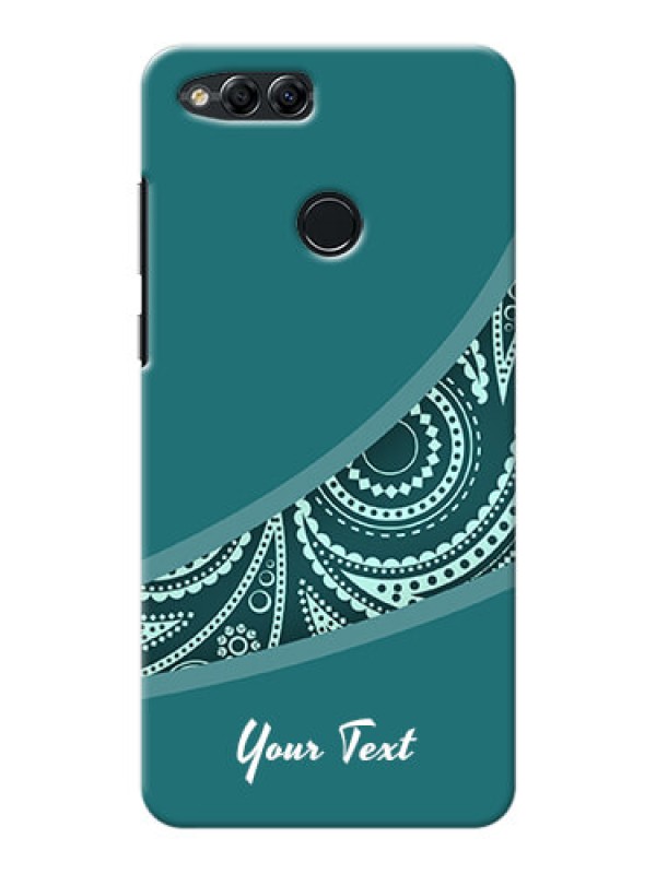 Custom Honor 7X Custom Phone Covers: semi visible floral Design