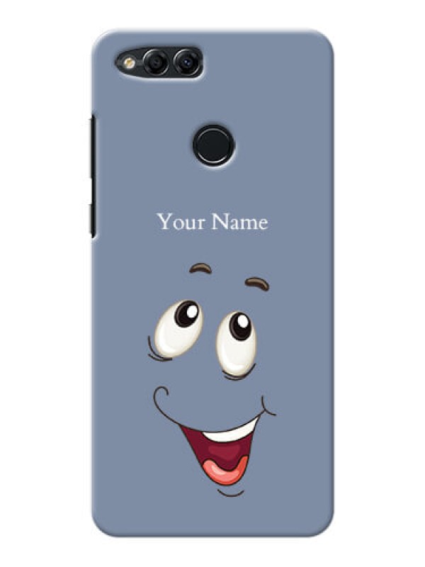 Custom Honor 7X Phone Back Covers: Laughing Cartoon Face Design