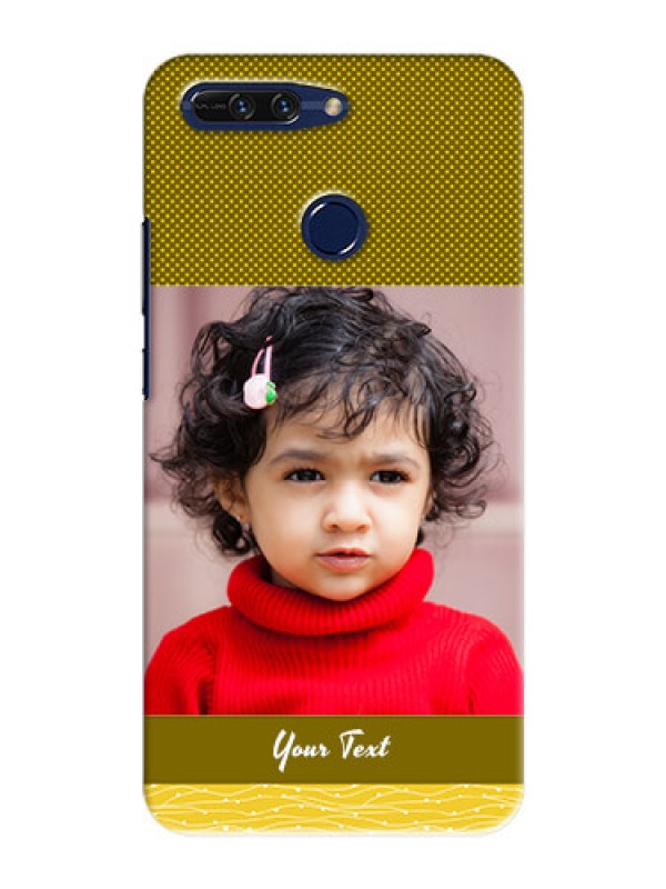 Custom Huawei Honor 8 Pro Simple Green Colour Mobile Case Design