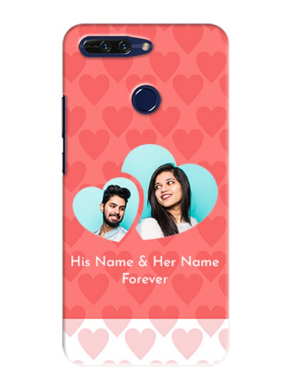 Custom Huawei Honor 8 Pro Couples Picture Upload Mobile Cover Design
