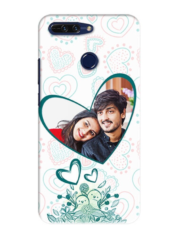 Custom Huawei Honor 8 Pro Couples Picture Upload Mobile Case Design
