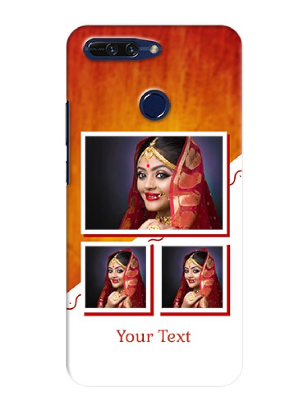 Custom Huawei Honor 8 Pro Wedding Memories Mobile Cover Design