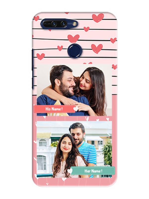 Custom Huawei Honor 8 Pro 2 image holder with hearts Design