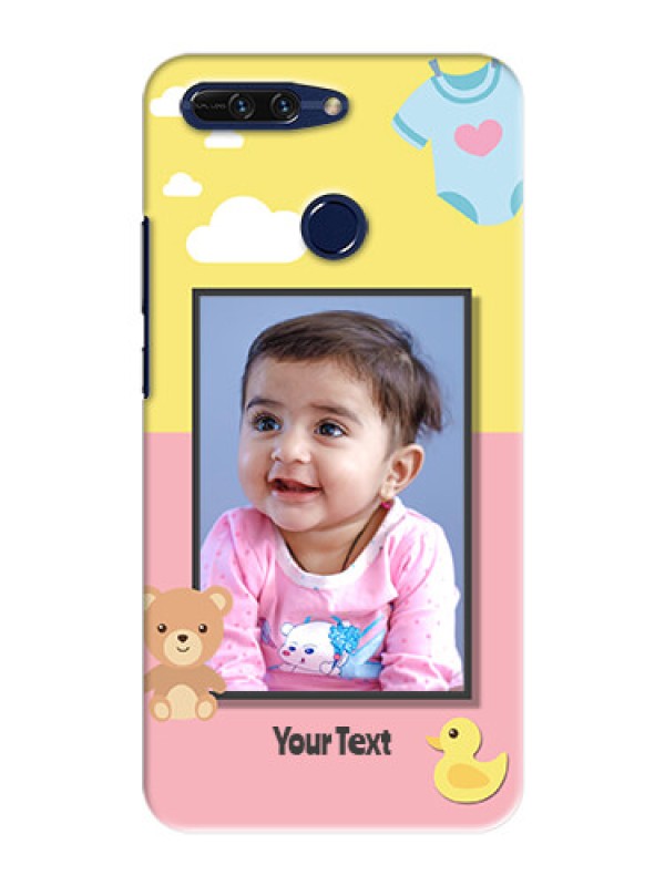 Custom Huawei Honor 8 Pro kids frame with 2 colour design with toys Design
