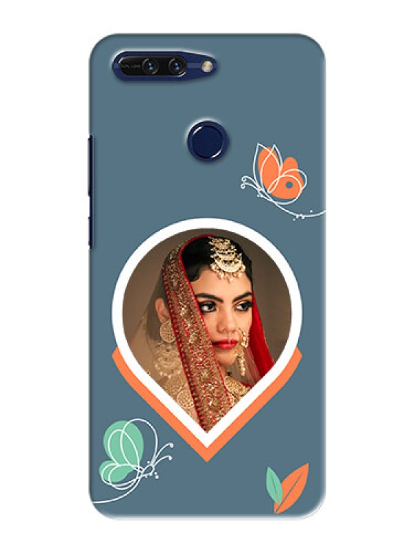 Custom Honor 8 Pro Custom Mobile Case with Droplet Butterflies Design