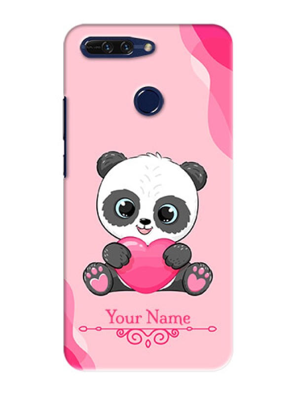 Custom Honor 8 Pro Mobile Back Covers: Cute Panda Design