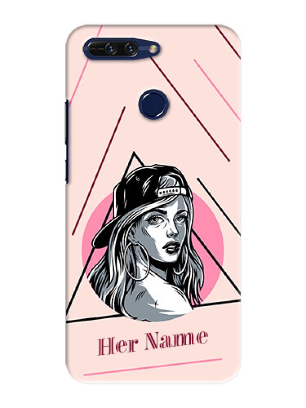 Custom Honor 8 Pro Custom Phone Cases: Rockstar Girl Design
