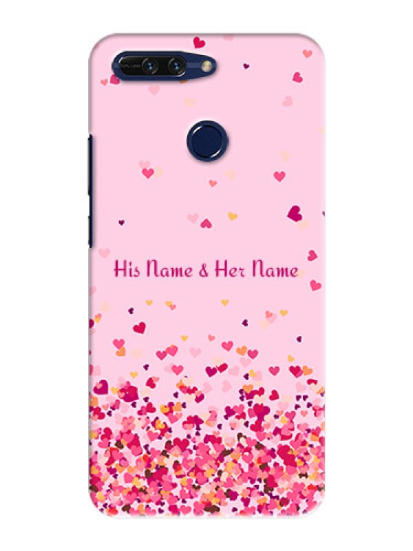 Custom Honor 8 Pro Phone Back Covers: Floating Hearts Design