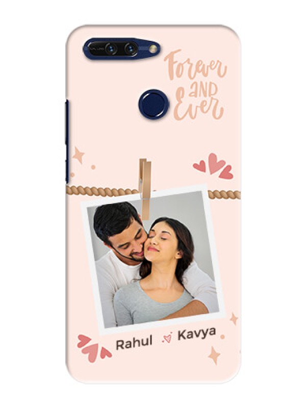 Custom Honor 8 Pro Phone Back Covers: Forever and ever love Design