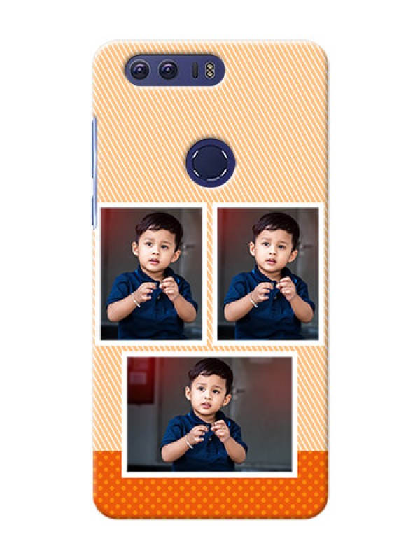 Custom Huawei Honor 8 Bulk Photos Upload Mobile Case  Design