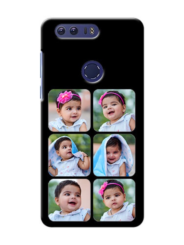 Custom Huawei Honor 8 Multiple Pictures Mobile Back Case Design