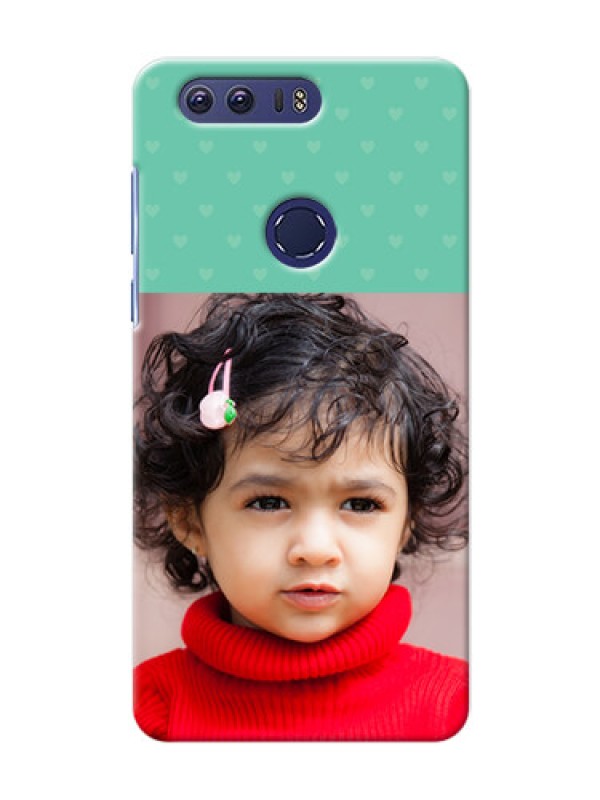 Custom Huawei Honor 8 Lovers Picture Upload Mobile Cover Design