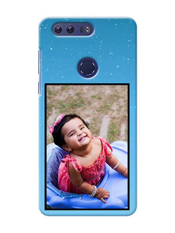 Custom Huawei Honor 8 love quote with zig zag pastel pattern Design