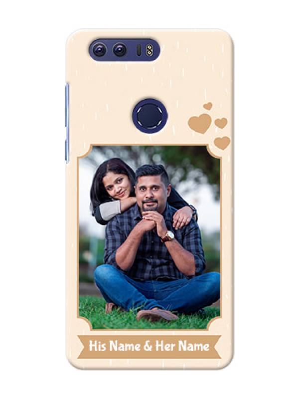 Custom Huawei Honor 8 confetti love Design