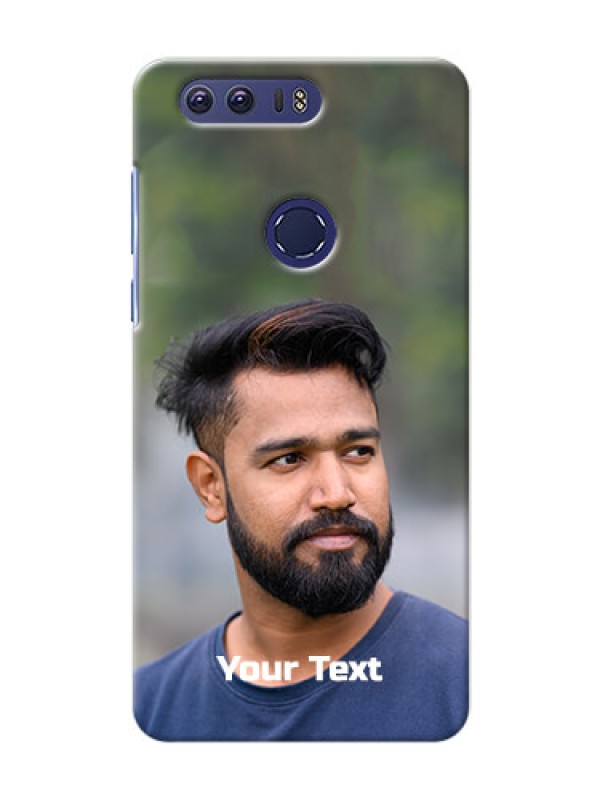 Custom Honor 8 Mobile Cover: Photo with Text