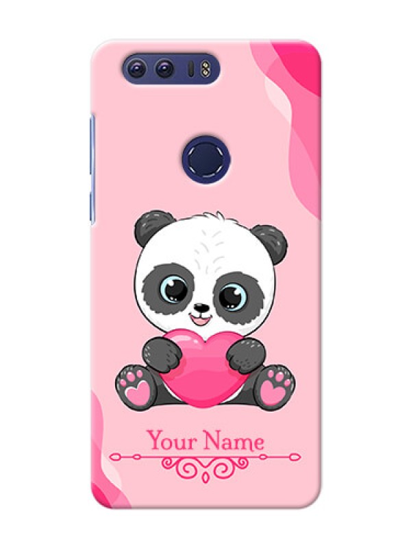 Custom Honor 8 Mobile Back Covers: Cute Panda Design