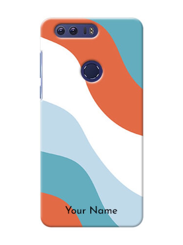 Custom Honor 8 Mobile Back Covers: coloured Waves Design