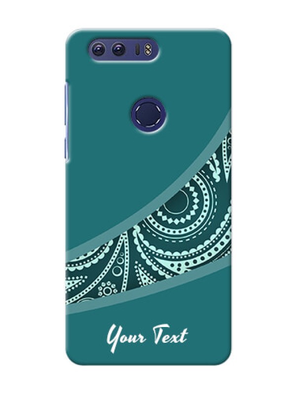 Custom Honor 8 Custom Phone Covers: semi visible floral Design