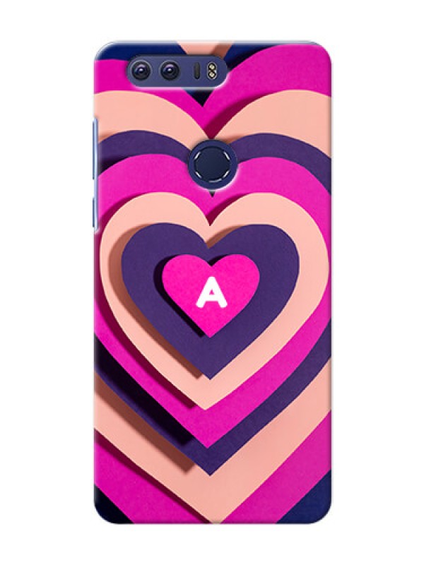 Custom Honor 8 Custom Mobile Case with Cute Heart Pattern Design