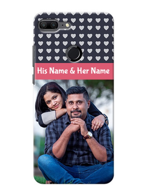 Custom Huawei Honor 9 Lite Love Symbols Mobile Cover Design