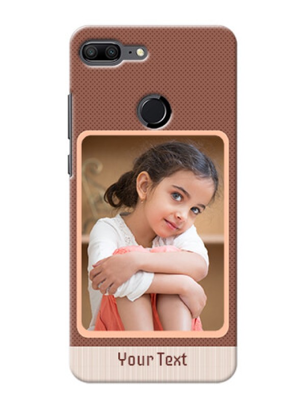 Custom Huawei Honor 9 Lite Simple Photo Upload Mobile Cover Design