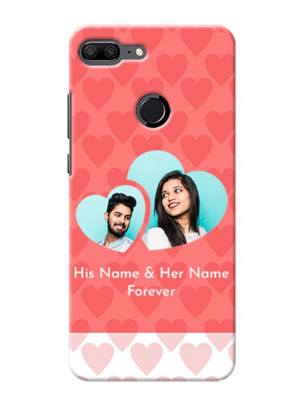 Custom Huawei Honor 9 Lite Couples Picture Upload Mobile Cover Design