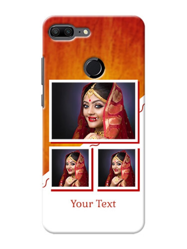 Custom Huawei Honor 9 Lite Wedding Memories Mobile Cover Design