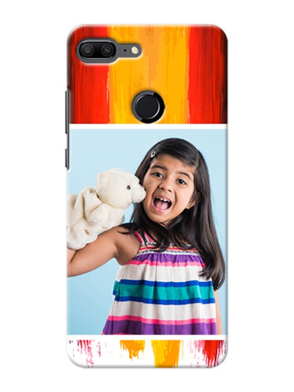 Custom Huawei Honor 9 Lite Colourful Mobile Cover Design