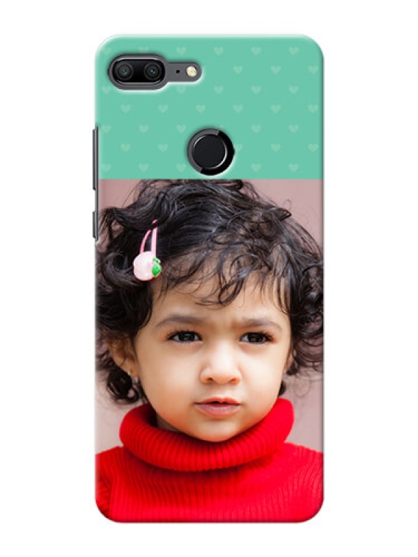 Custom Huawei Honor 9 Lite Lovers Picture Upload Mobile Cover Design