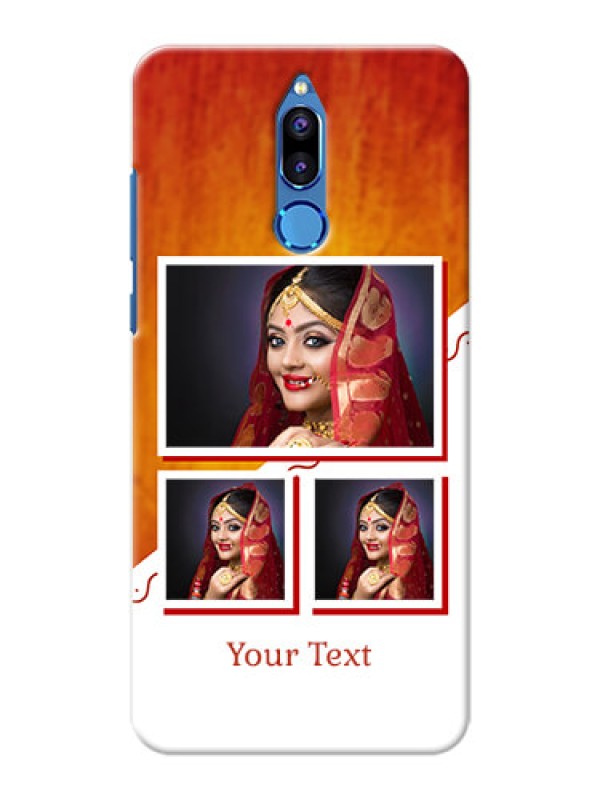 Custom Huawei Honor 9i Wedding Memories Mobile Cover Design