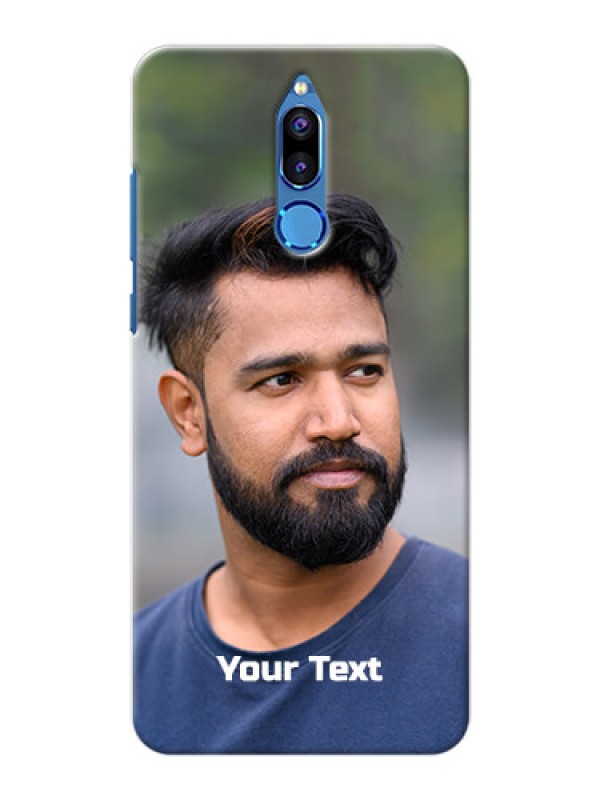 Custom Honor 9I Mobile Cover: Photo with Text