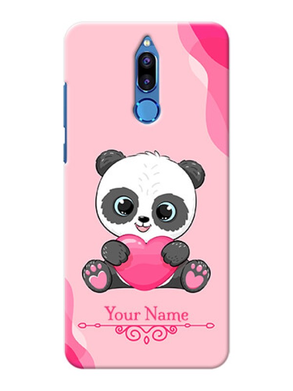 Custom Honor 9i Mobile Back Covers: Cute Panda Design