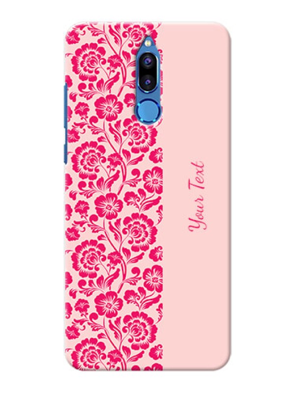 Custom Honor 9i Phone Back Covers: Attractive Floral Pattern Design