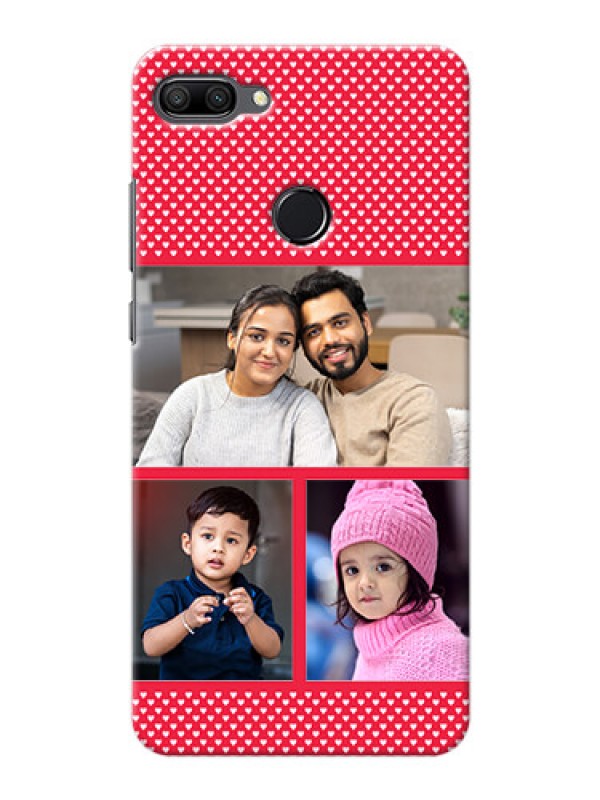 Custom Huawei Honor 9n mobile back covers online: Bulk Pic Upload Design