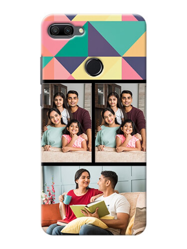 Custom Huawei Honor 9n personalised phone covers: Bulk Pic Upload Design