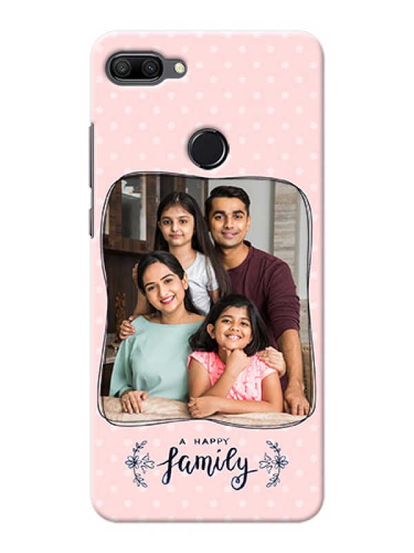 Custom Huawei Honor 9n Personalized Phone Cases: Family with Dots Design