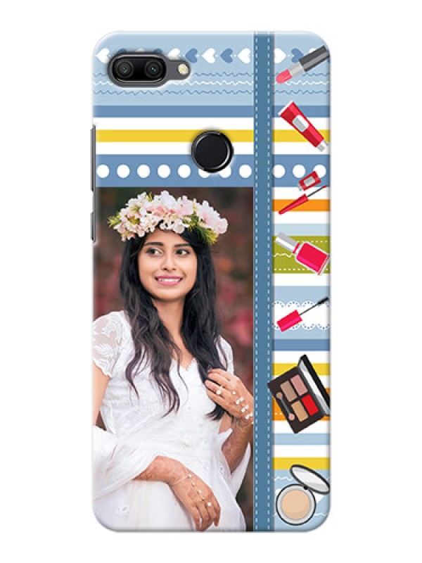Custom Huawei Honor 9n Personalized Mobile Cases: Makeup Icons Design