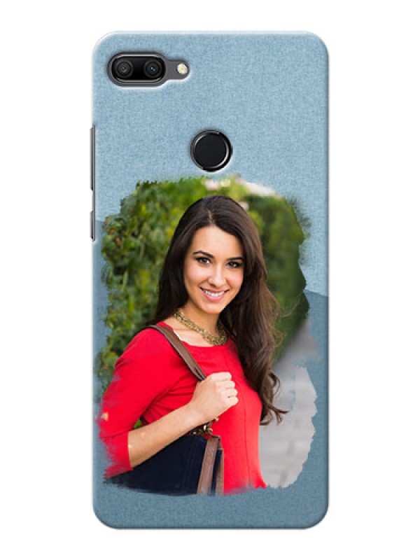 Custom Huawei Honor 9n custom mobile phone covers: Grunge Line Art Design
