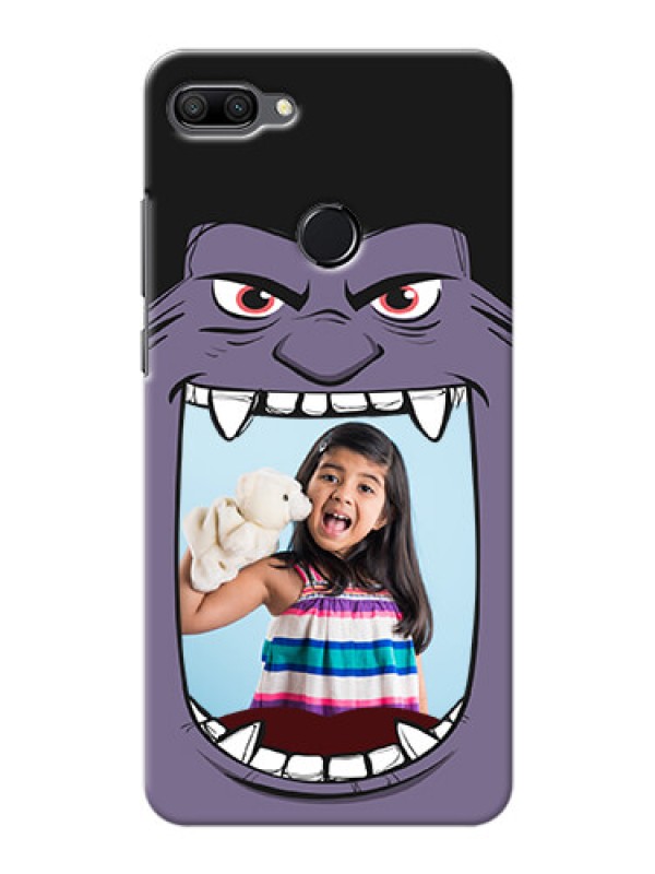 Custom Huawei Honor 9n Personalised Phone Covers: Angry Monster Design